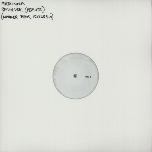 Madonna Revolver [Remixes] - White Label USA Promo 12